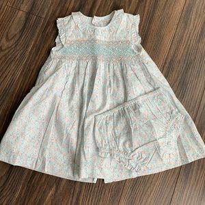 Phlona smocked dress